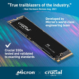 Crucial P3 NVMe SSD - 500GB / 1TB