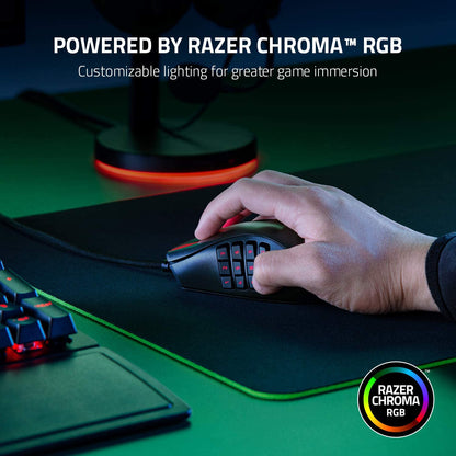 Razer Naga X - Wired MMO Gaming Mouse