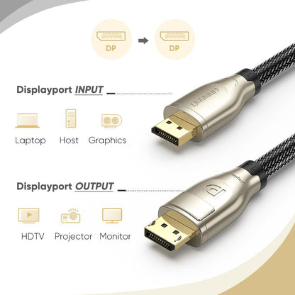 UGREEN Displayport 1.4 8K Cable - DP Male to Male