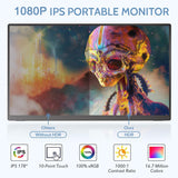 ARZOPA 15.6" 1080P 60Hz IPS Touch Portable Monitor