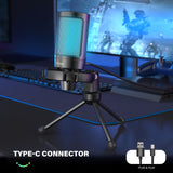 FIFINE A2 - Gaming USB Condenser Microphone