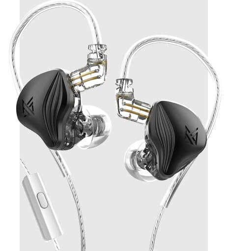 KZ ZEX - Hybrid Dual Driver Earphones Electrostatic+1DD IEM
